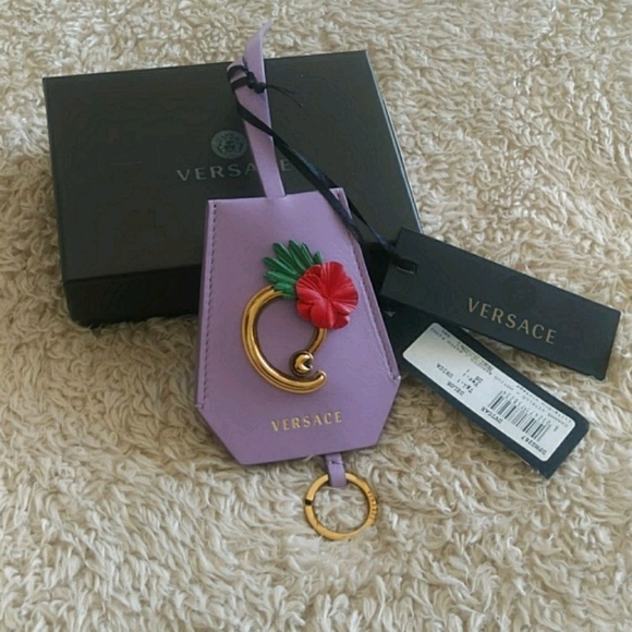Versace Accessories - NWT Versace Key Ring or Bag Charm with Box